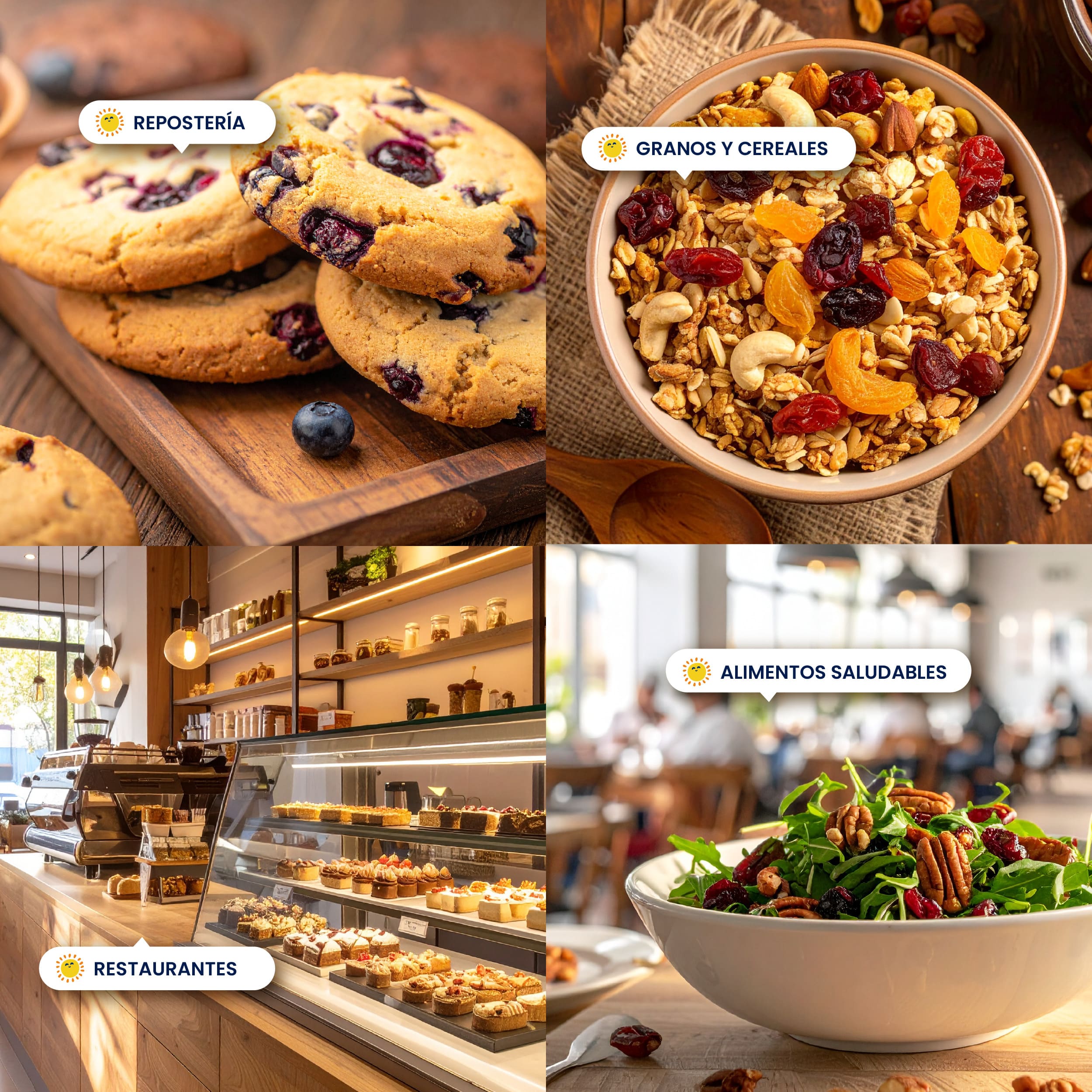 FUN FRUIT - DESCRIPCIÓN - Arándano Rebanado Deshidratado_5 - Modo de empleo - 2