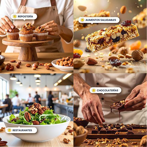 Nuez Pecanera En Mitades_5